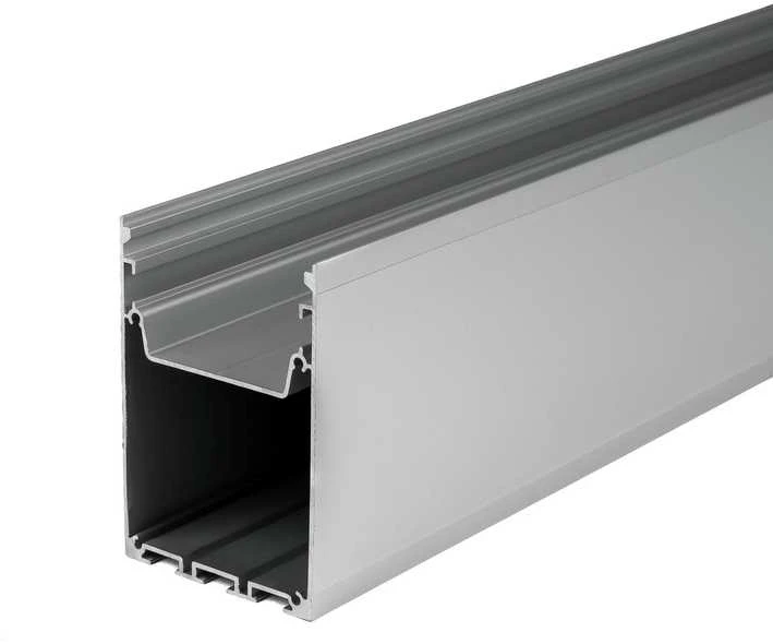 V-tac LED paviršinis profilis, baltas, 2m, su dangteliu ir montavimo priedais