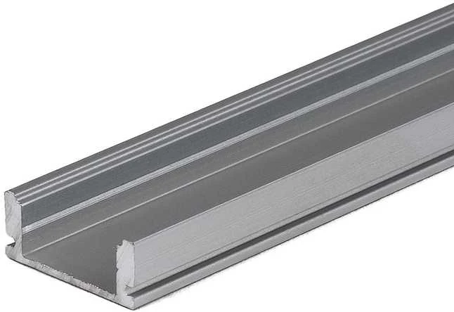 LED juostos profilis V-TAC, 2000x17.4x7mm, pilkos spalvos