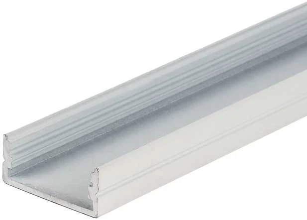 V-tac LED paviršinis profilis, 2000x23.5x10mm, baltas dangtelis, 2m