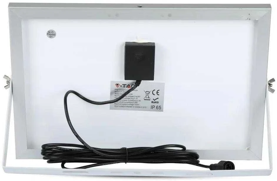 V-tac 12W LED prožektorius su saulės baterija.