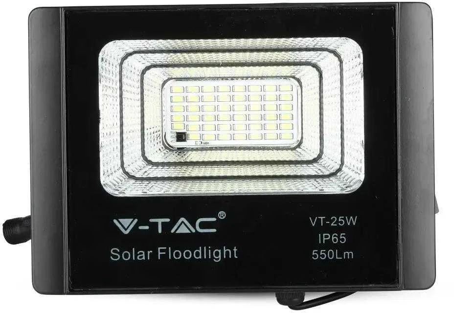 V-tac 12W LED prožektorius su saulės baterija.