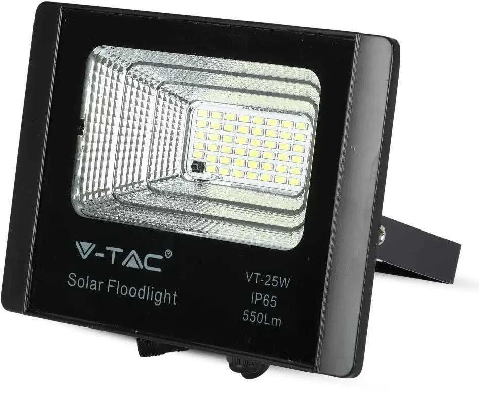 V-tac 12W LED prožektorius su saulės baterija.