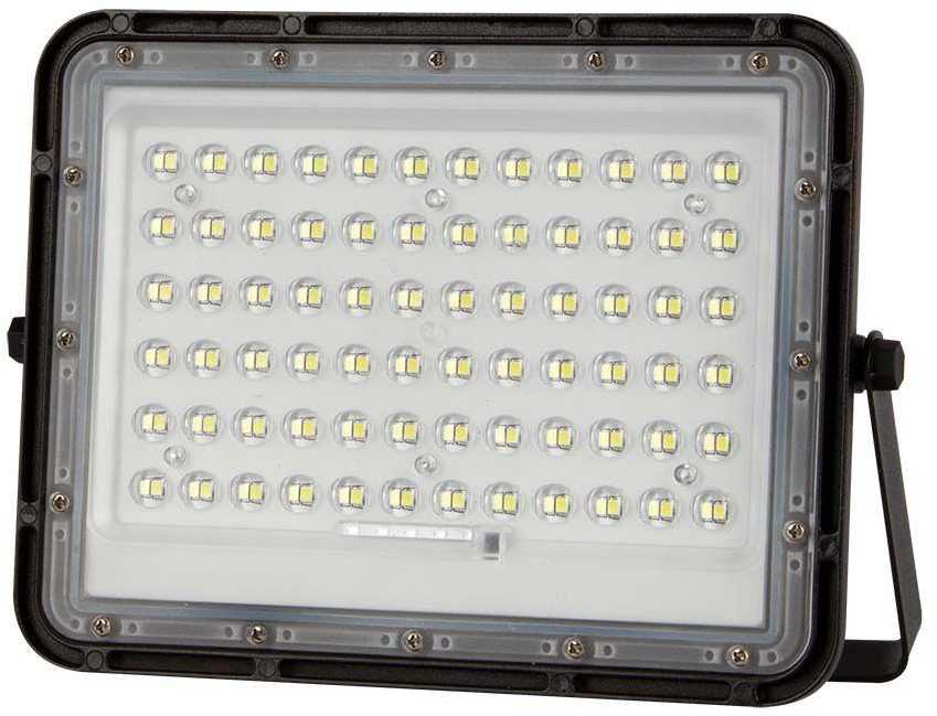 V-tac 15W LED prožektorius su saulės baterija, juodas, 4000K