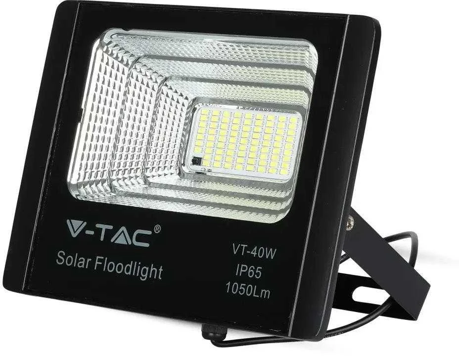 V-tac 16W LED prožektorius su saulės baterija.