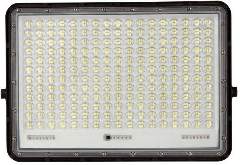 V-tac 30W LED prožektorius su saulės baterija, juodas, 4000K