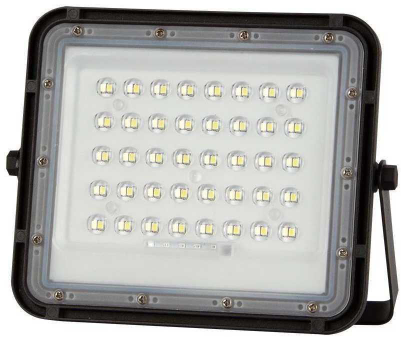 V-tac 6W LED prožektorius su saulės baterija, juodas, 4000K