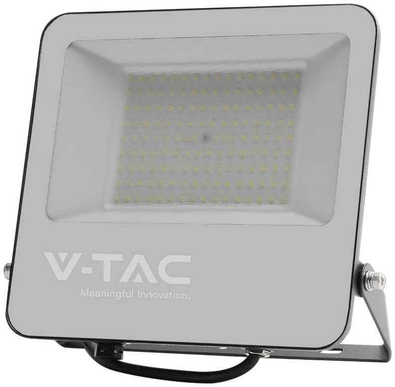 V-tac 100W LED prožektorius, juodu korpusu, 6500K