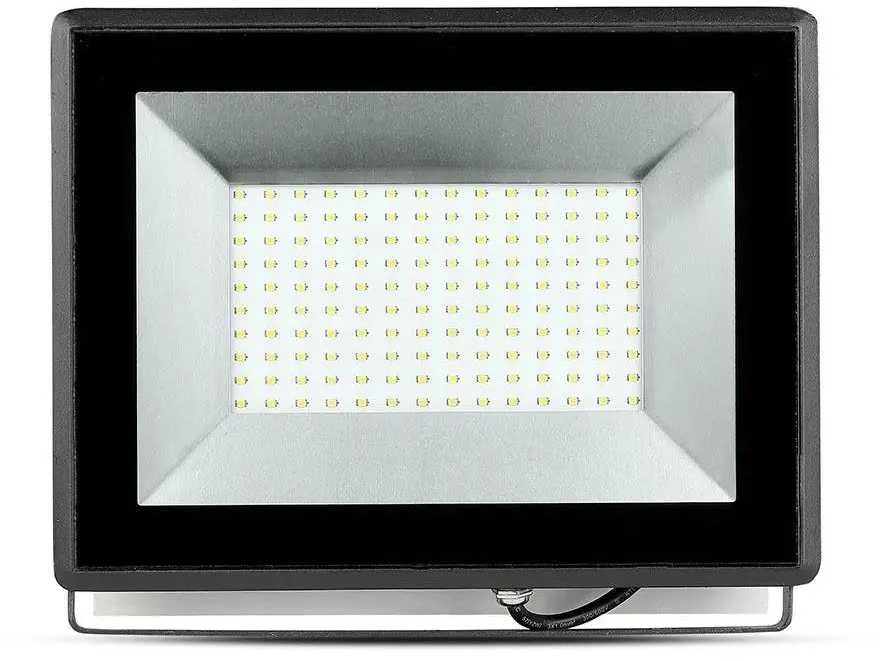 V-tac 100W LED prožektorius, E-serija, juodu korpusu, 6500K