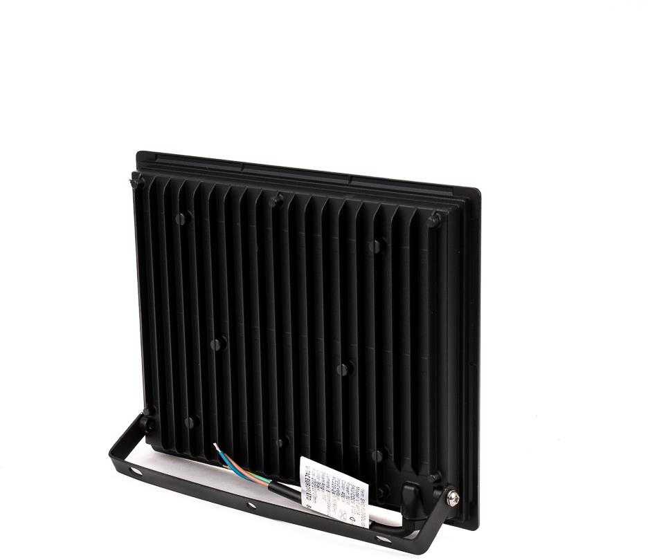 V-tac 100W LED prožektorius, juodas, 4000K