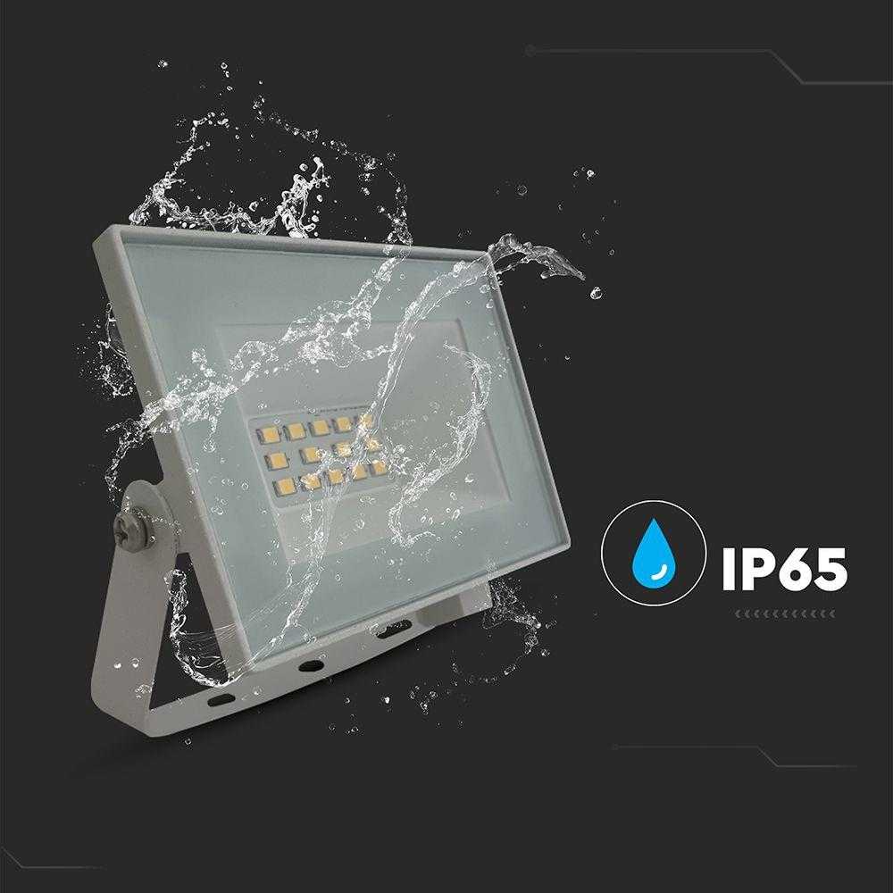 V-tac 10W LED prožektorius, baltas, 4000K
