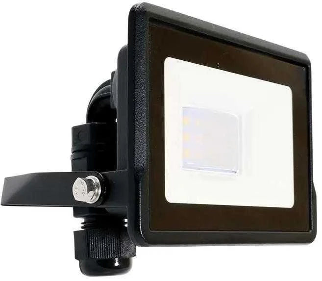 Samsung 10W LED prožektorius V-TAC, juodu korpusu, 6500K