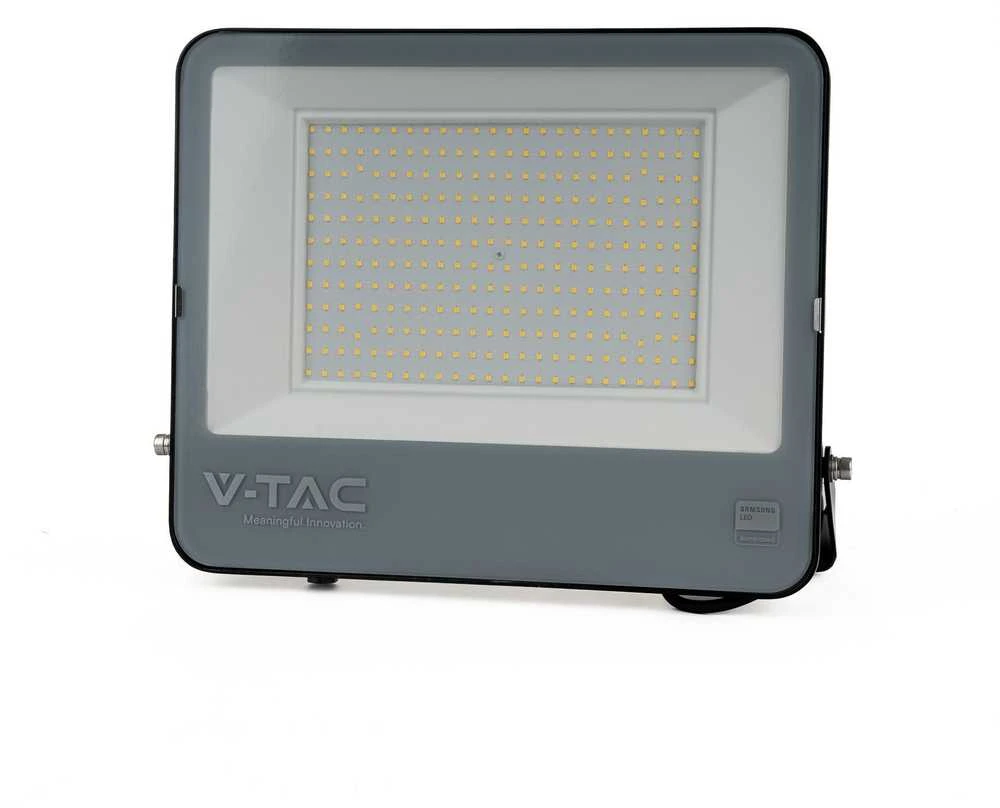200W LED prožektorius, juodu korpusu, 6500K, SAMSUNG CHIP