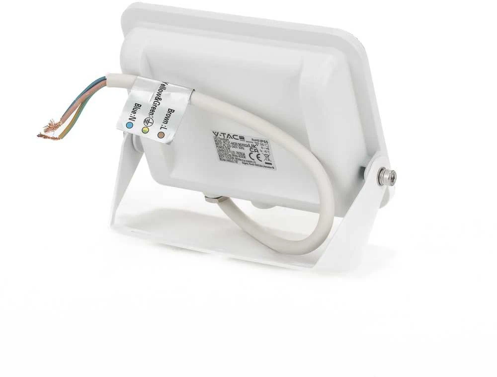 30W LED prožektorius PRO-S, baltas, 6500K, SAMSUNG CHIP
