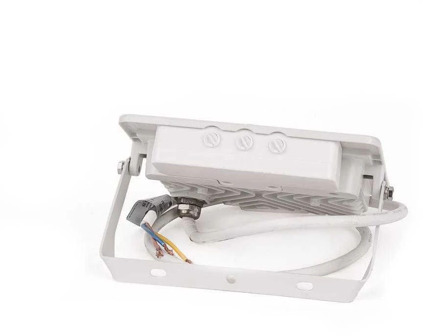 Samsung 30W LED prožektorius V-TAC, baltu korpusu, 6500K, su judesio davikliu
