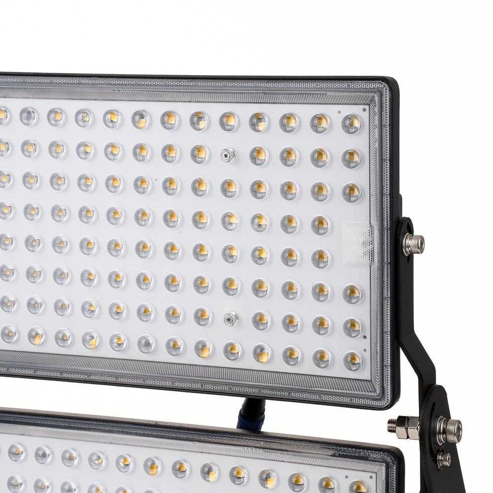 V-tac 500W LED prožektorius, juodas, 4000K, IP65