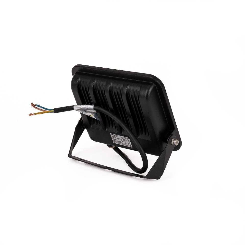 V-tac 50W LED prožektorius, juodu korpusu, 6500K