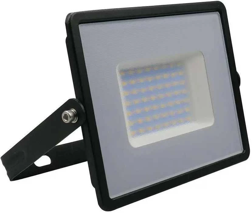 V-tac 50W LED prožektorius, E-serija, juodu korpusu, 4000K