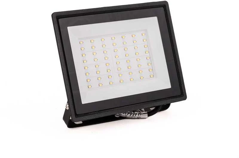 V-tac 50W LED prožektorius, juodas, 4000K