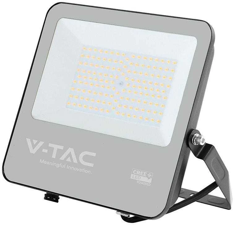 V-tac 100W LED prožektorius, juodu korpusu, 4000K, CREE LED chip
