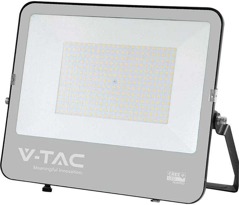 V-tac 200W LED prožektorius, juodas, 6500K, CREE LED chip