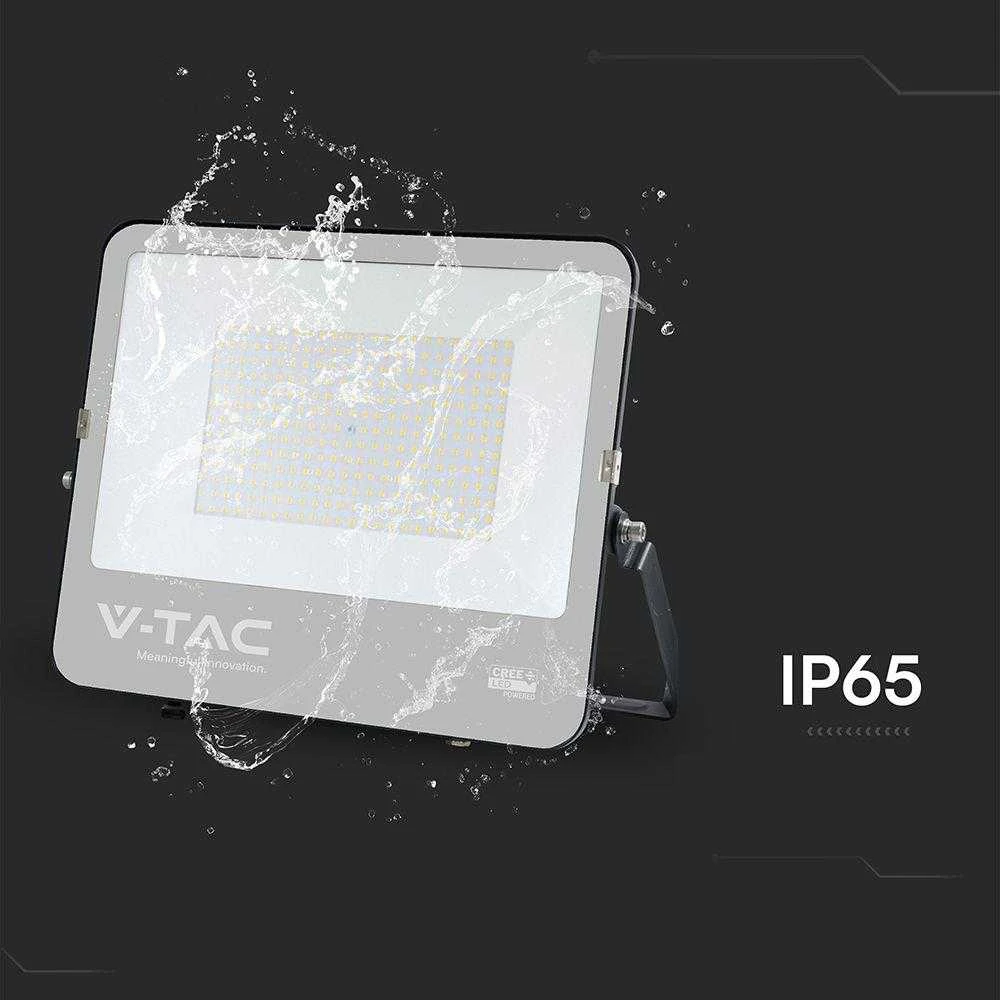 V-tac 300W LED prožektorius, juodas, 6500K, CREE LED chip