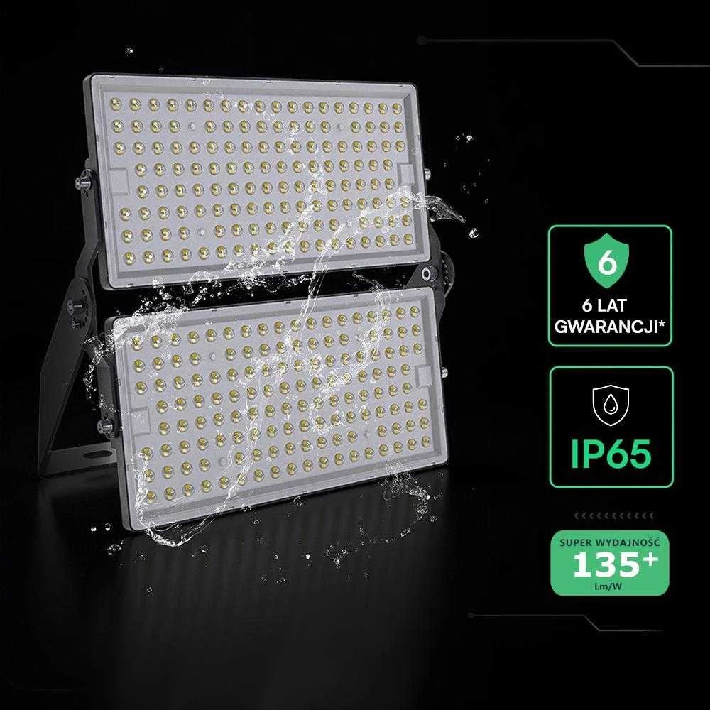V-tac 500W LED prožektorius, juodas, 6500K, CREE LED chip