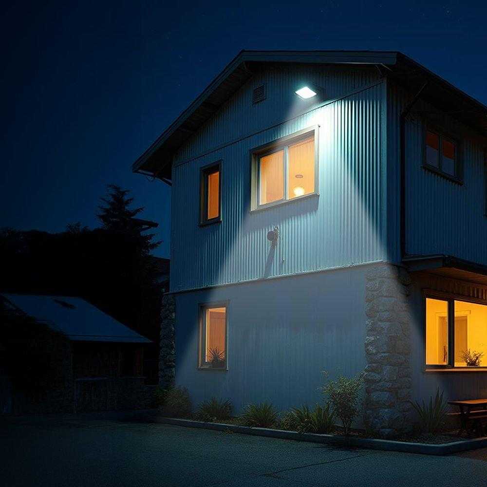 Auriq 50W LED prožektorius, juodas, 3000/4000/6500K, CREE LED chip