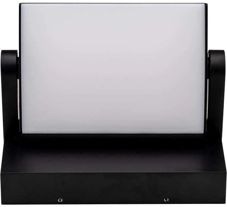 V-tac 17W LED paviršinis lauko šviestuvas, juodas, 3000K