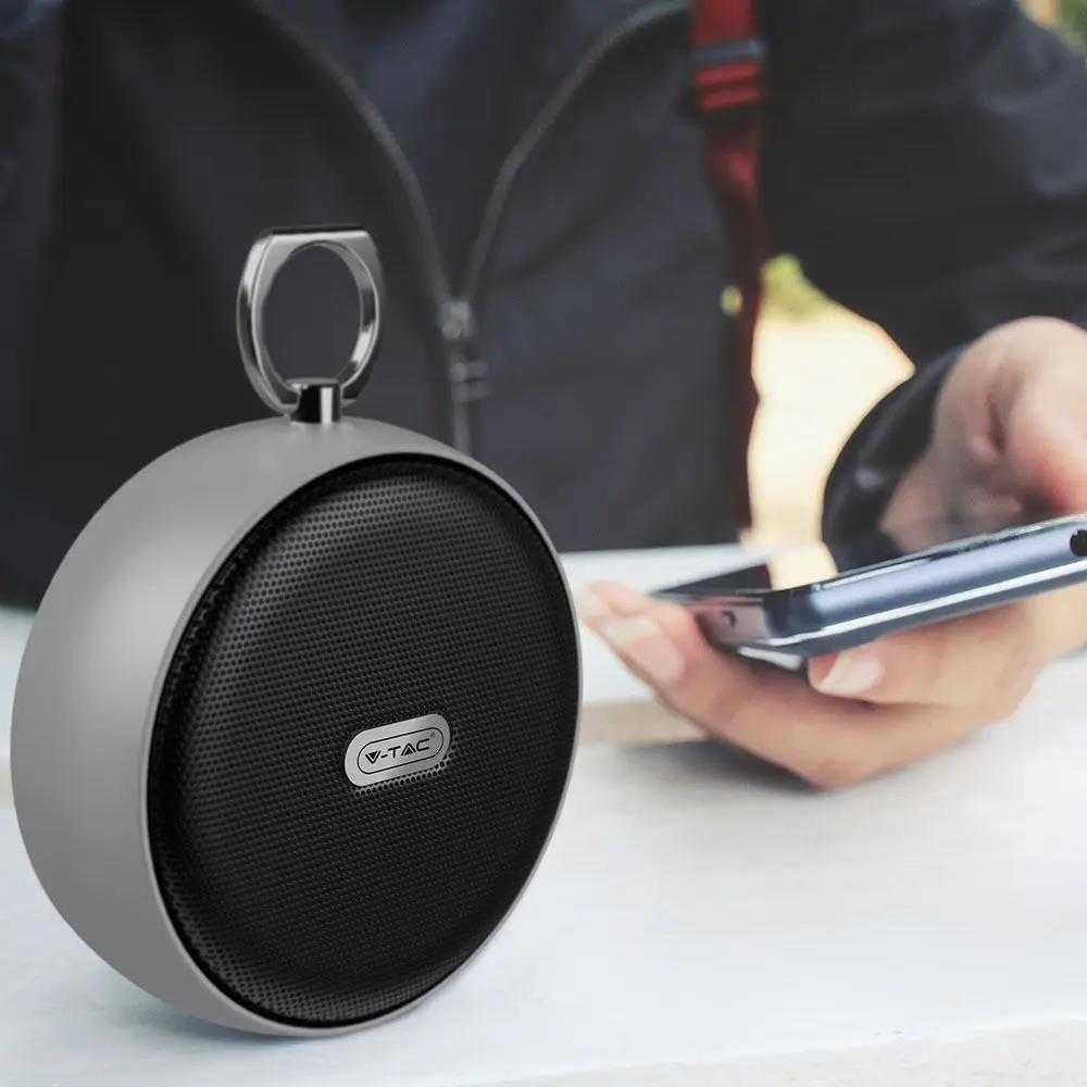 4W Bluetooth garsiakalbis, pilkas