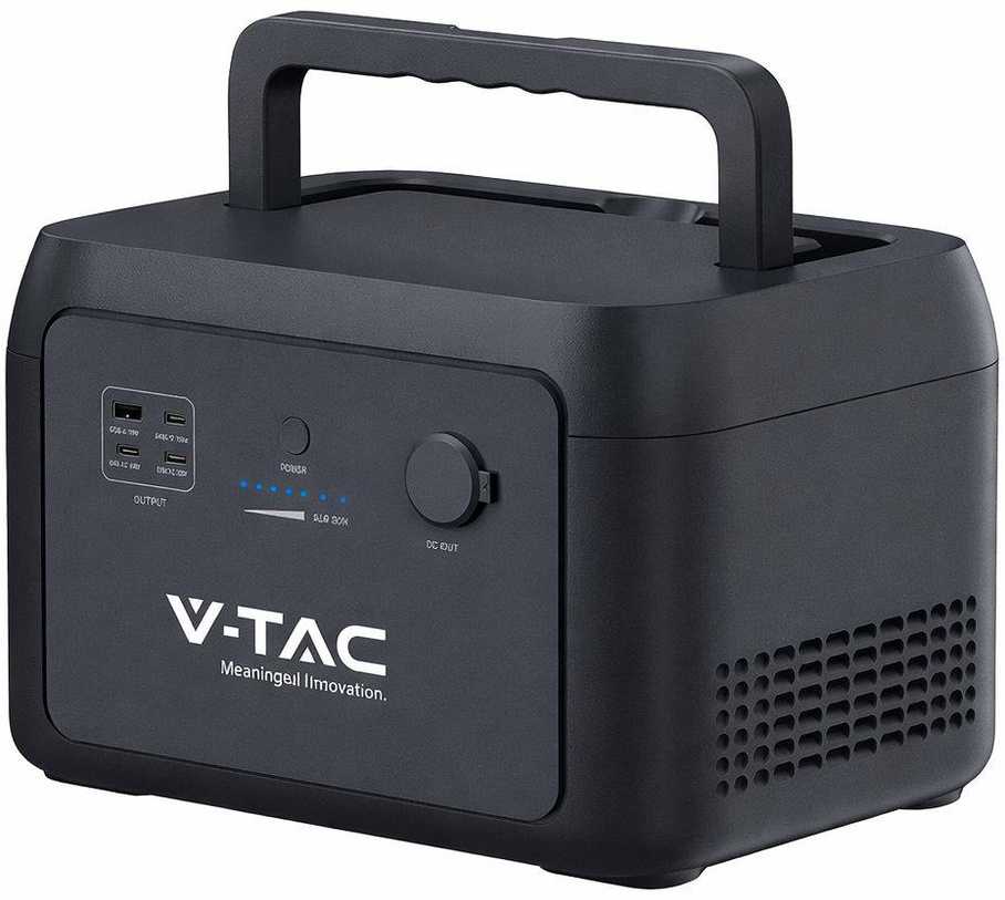 Nešiojama energijos saugykla V-TAC 614Wh 25,6V