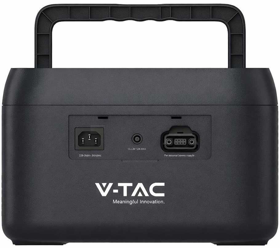Nešiojama energijos saugykla V-TAC 1000W 1024Wh LiFePO4