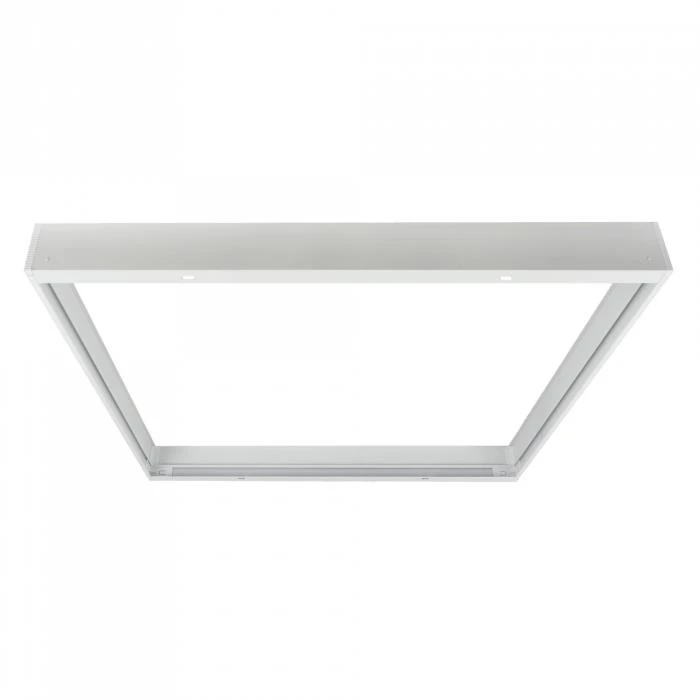 Ramka natynkowa do paneli LED składana 600x600 balta BACKLIT ALU 5,8cm balta