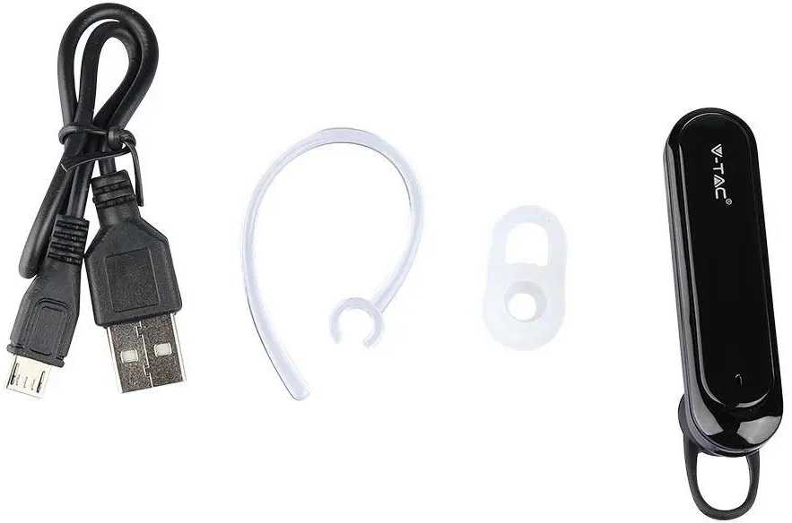 Bluetooth ausinės, 170mAh, juodos sp.