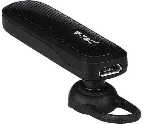 Bluetooth ausinės, 70mAh, juodos sp.