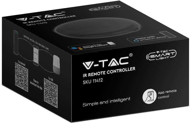 V-tac Infraraudonųjų spindulių valdiklis LED lemputėms