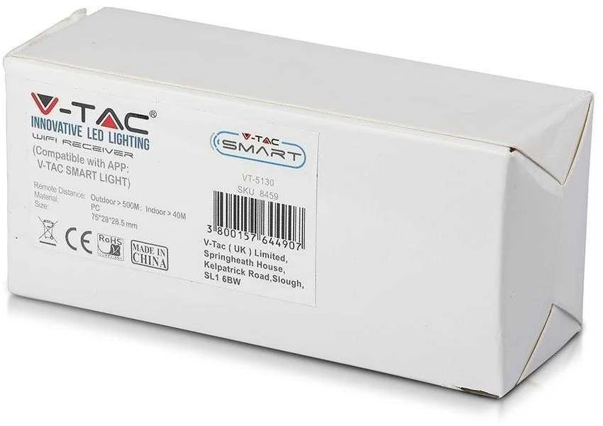 V-tac WIFI imtuvas, suderinamas su AMAZON ALEXA bei GOOGLE HOME