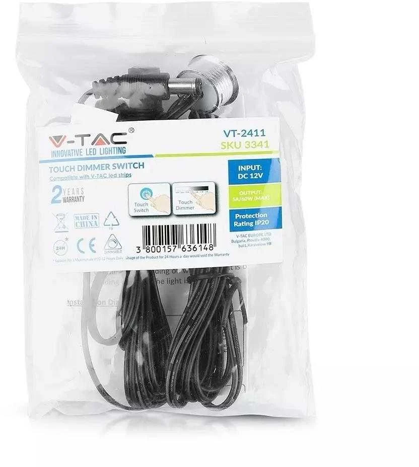 V-tac LED jungiklis su dimeriavimo funkcija