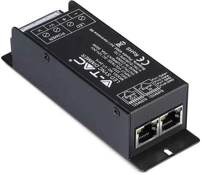 LED juostos valdiklis V-TAC su 16 mygtukų nuotoliniu pulteliu