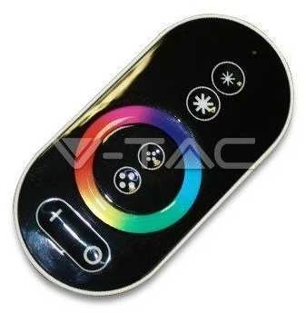 V-tac Max 288W RGB juostos valdiklis 3Ax4 su reguliavimo pultu, 12-24V DC