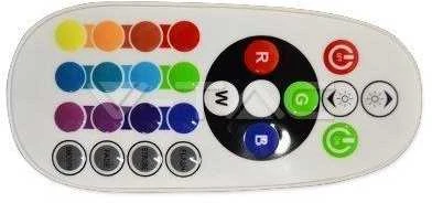 V-tac RGB juostos valdiklis 6A (su 24 mygtukų apvaliu nuotoliniu pulteliu)
