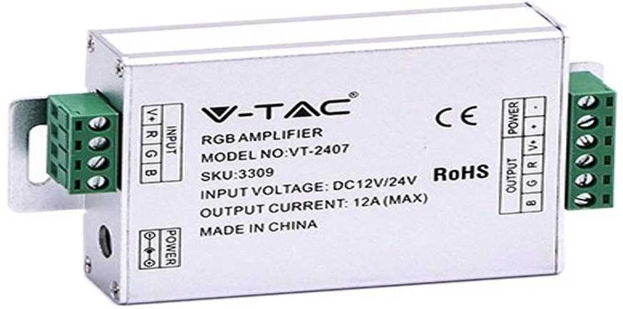 LED stiprintuvas V-TAC juostai RGB 5050