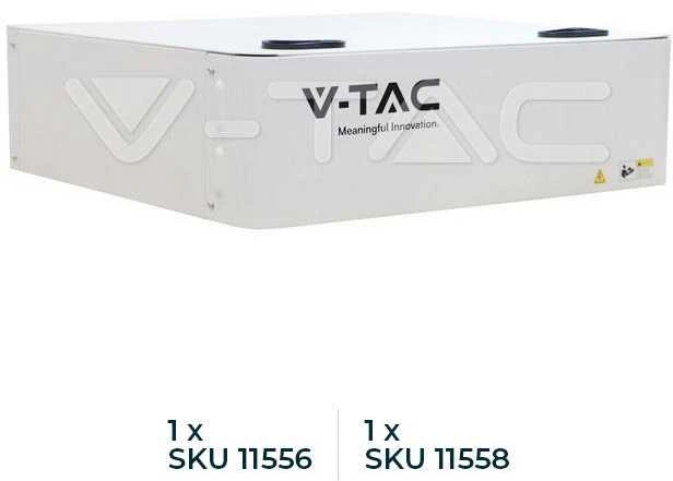 Ventiliatorius V-TAC energijos kaupimo stovas 5,12 kWh, 10 m garantija