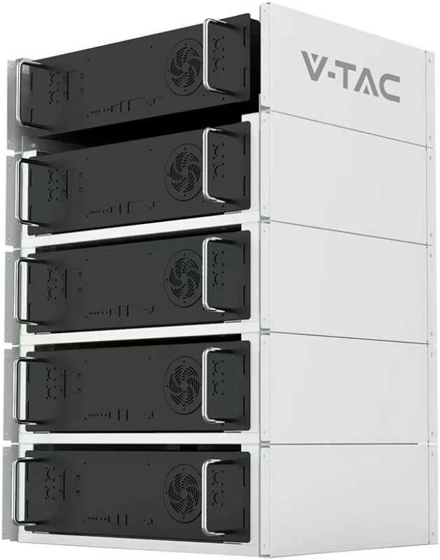 Ventiliatorius V-TAC energijos kaupimo stovas 5,12 kWh, 10 m garantija