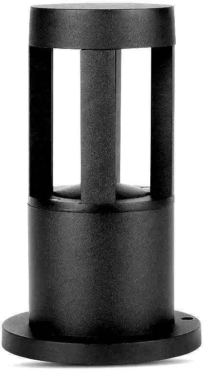 V-tac 10W LED pastatomas lauko šviestuvas, juodas, 3000K, IP65