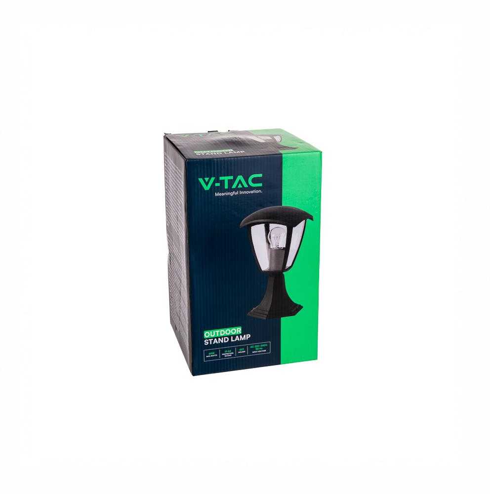 V-tac Pastatomas lauko šviestuvas, IP44. Sukama lemputė E27 cokoliu. 170 x 300mm