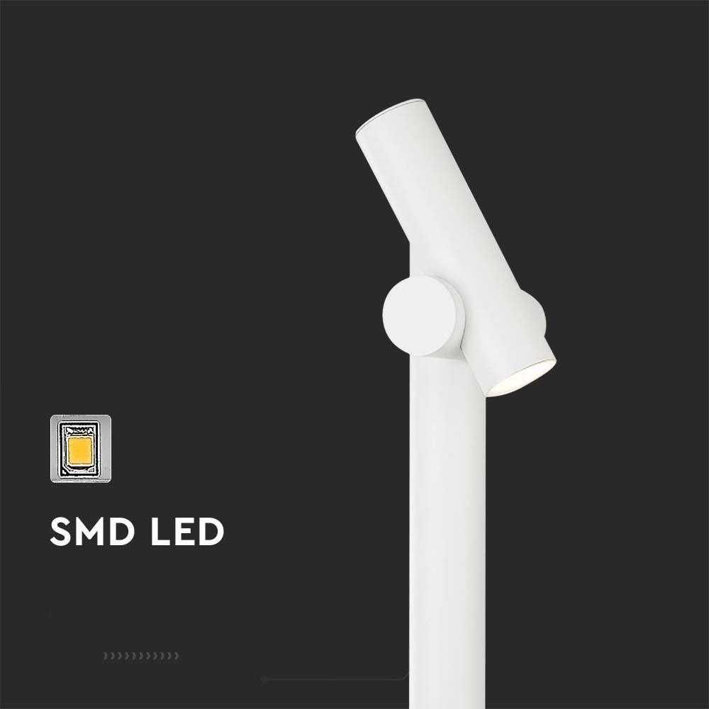 V-tac 4W LED pastatomas lauko šviestuvas, baltas, 3000K
