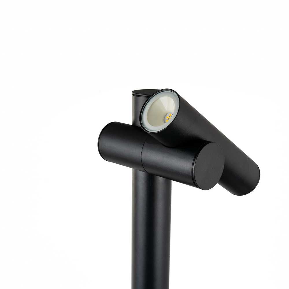 V-tac 4W LED pastatomas lauko šviestuvas, juodas, 4000K