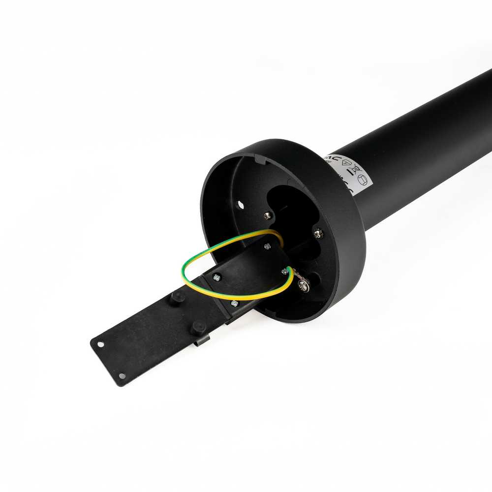 V-tac 4W LED pastatomas lauko šviestuvas, juodas, 4000K