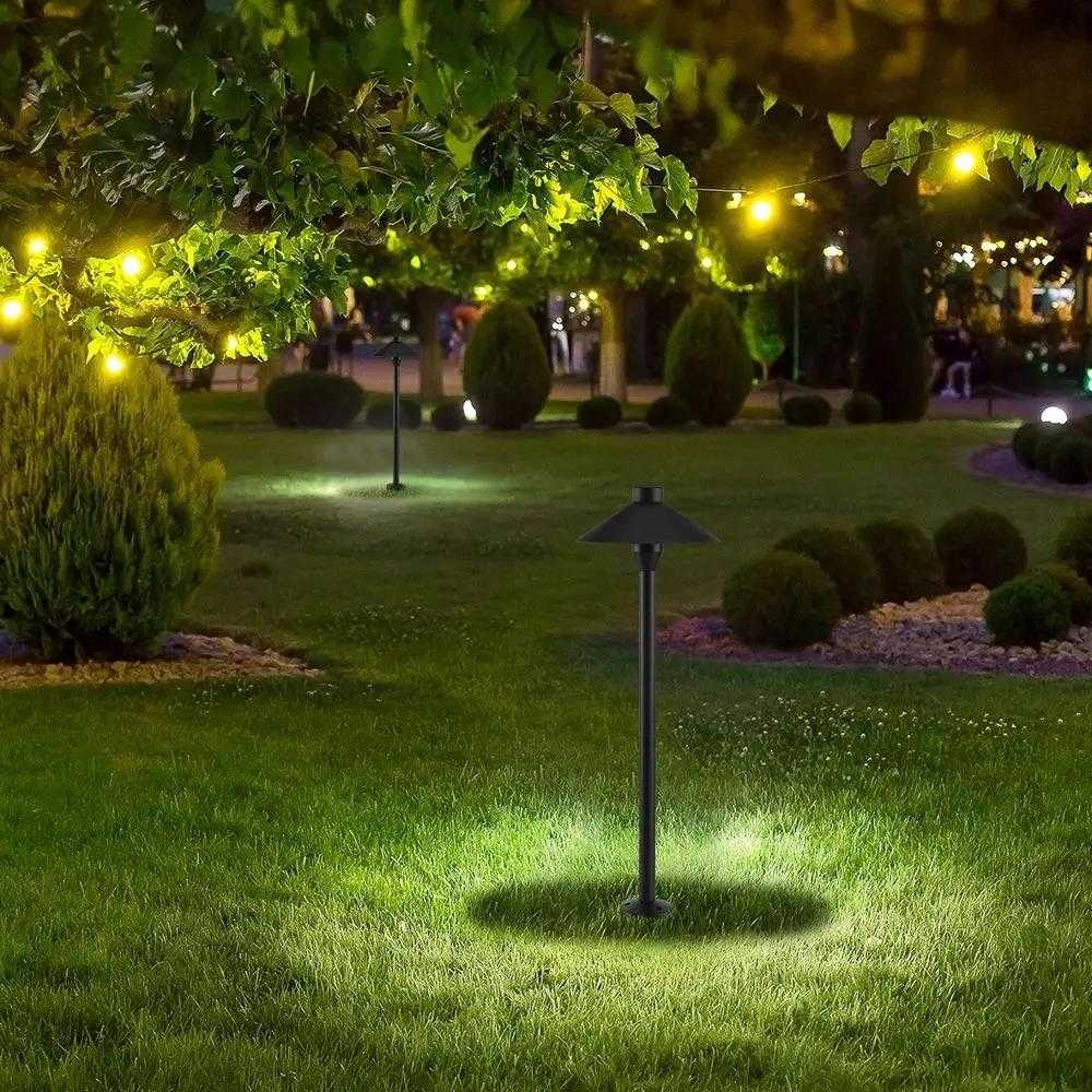 V-tac 7W LED įsmeigiamas/pastatomas lauko šviestuvas, juodas, 4000K