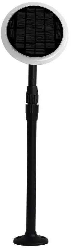 V-tac 3W LED įsmeigiamas lauko šviestuvas, juodas, 3000K, su saulės baterija, 2vnt. pakuotėje